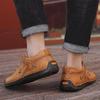 Primavera/otoño moda mocasines de gran tamaño para hombres zapatos de cuero hechos a mano para hombres zapatos para conducir mocasines para hombres