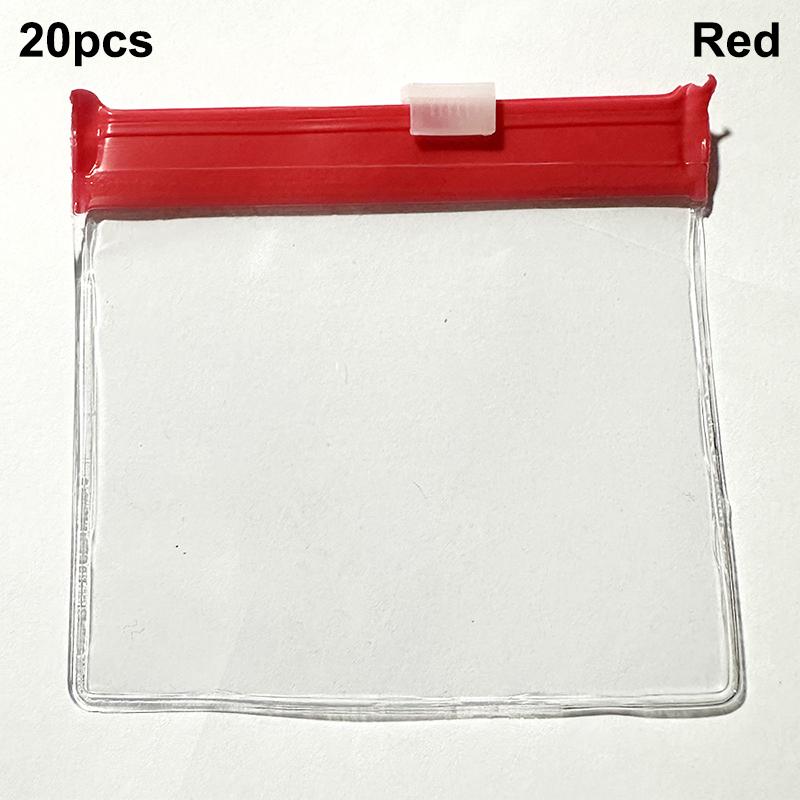 20Pcs Eva Pill Pouch Bags Reusable Zippered Pill Pouch Set Medicine Organizer Self Sealing Translucent Medicine Bags Trave