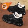 Winter New Casual Versatile Men's Shoes Outdoor Boarding Cold-proof Tooling Shoes Men's Velvet Warm Cotton Shoes