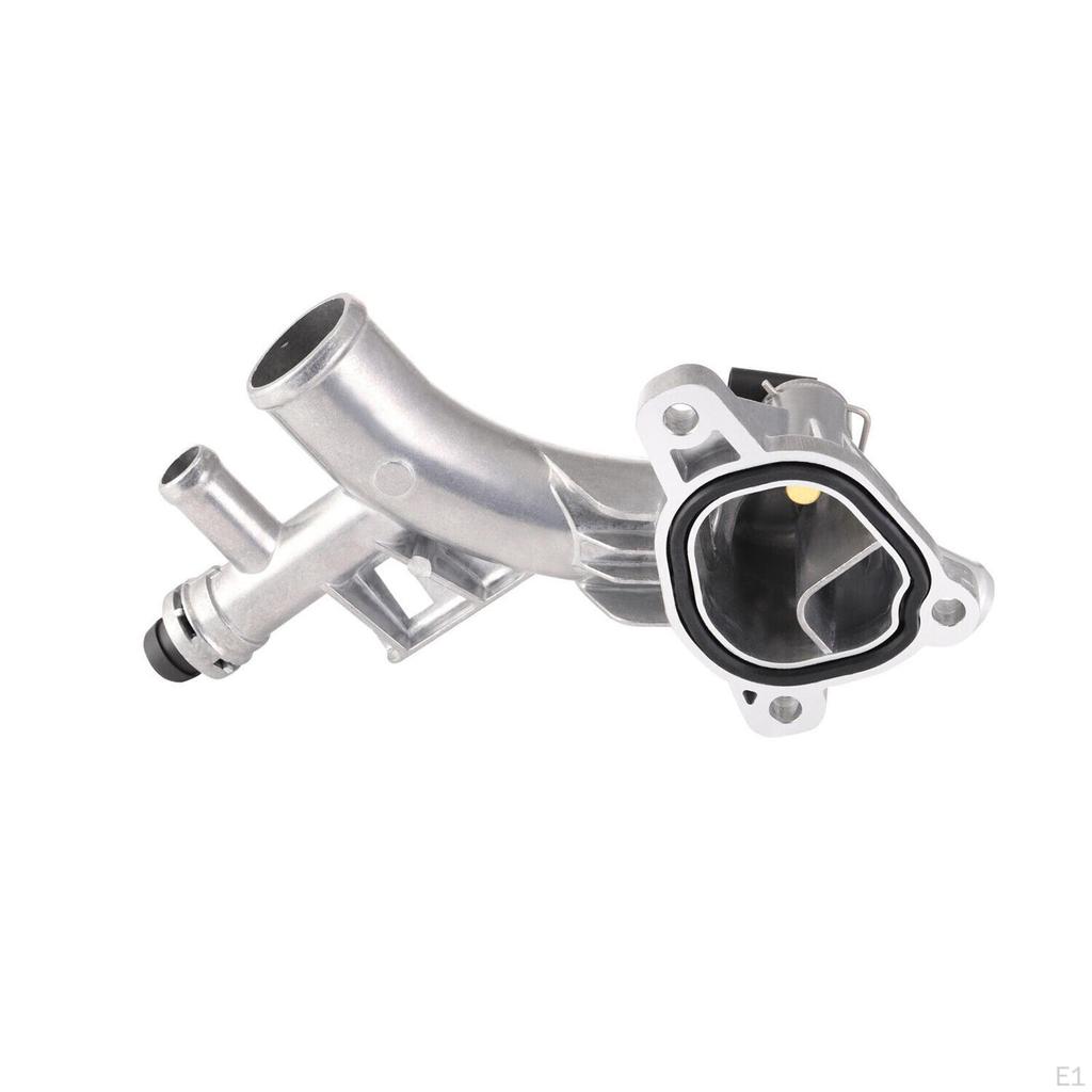 Water Outlet Thermostat Housing with Hose, 25193922 Coolant for Cruze Sonic