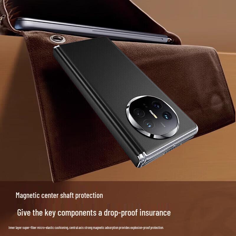 Huawei Mate X6 Folding Phone Magnetic Leather Case