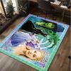 Witch Princess Print - Home Rug Office Carpet Room Rug Computer Chair Area Rug Holiday Gift
