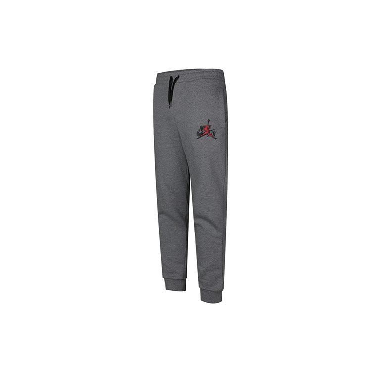 Jordan Knitted Sweatpants Men's Gray Moderate Cuffed Pants BV6009-091