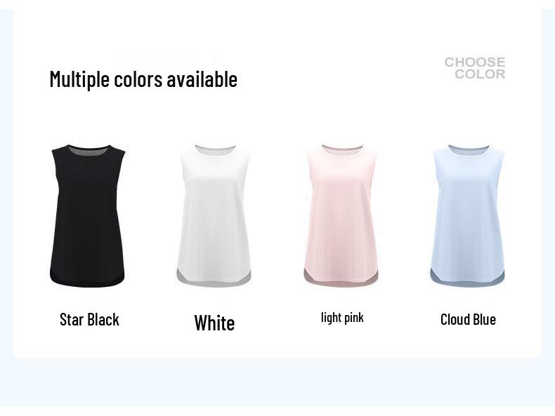 Women's Mesh Splicing Yoga Vest - Stylish Back Design for Running, Training, and Fitness