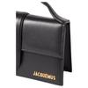 Jacquemus Logo Flap Crossbody Bag With Built-In Pocket Women Handbags White Black JVM1681958978719