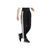Adidas Originals Trefoil Brand Print Side-Button Sweat-Wicking Loose-Fit Sports Pants Women Bottoms Black IC8129
