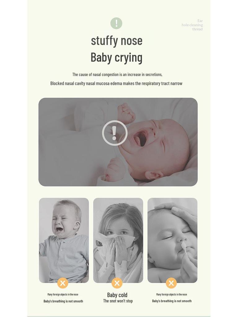 Electric Nasal Aspirator for Infants and Newborns – Baby Mucus Cleaner