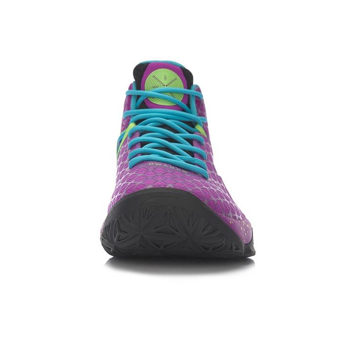 Li Ning Team Style 4 Fabric Synthetic Leather TPU Shock Absorption Anti-Slip Wear-Resistant Rebound Support Mid-Top Basketball Shoes ABAM011-5