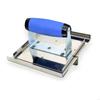 Stainless Steel Concrete Edging Tool With Nonslip Handle Concrete Groover Tool Ergonomic Hand Edger 6x6inch M4YD