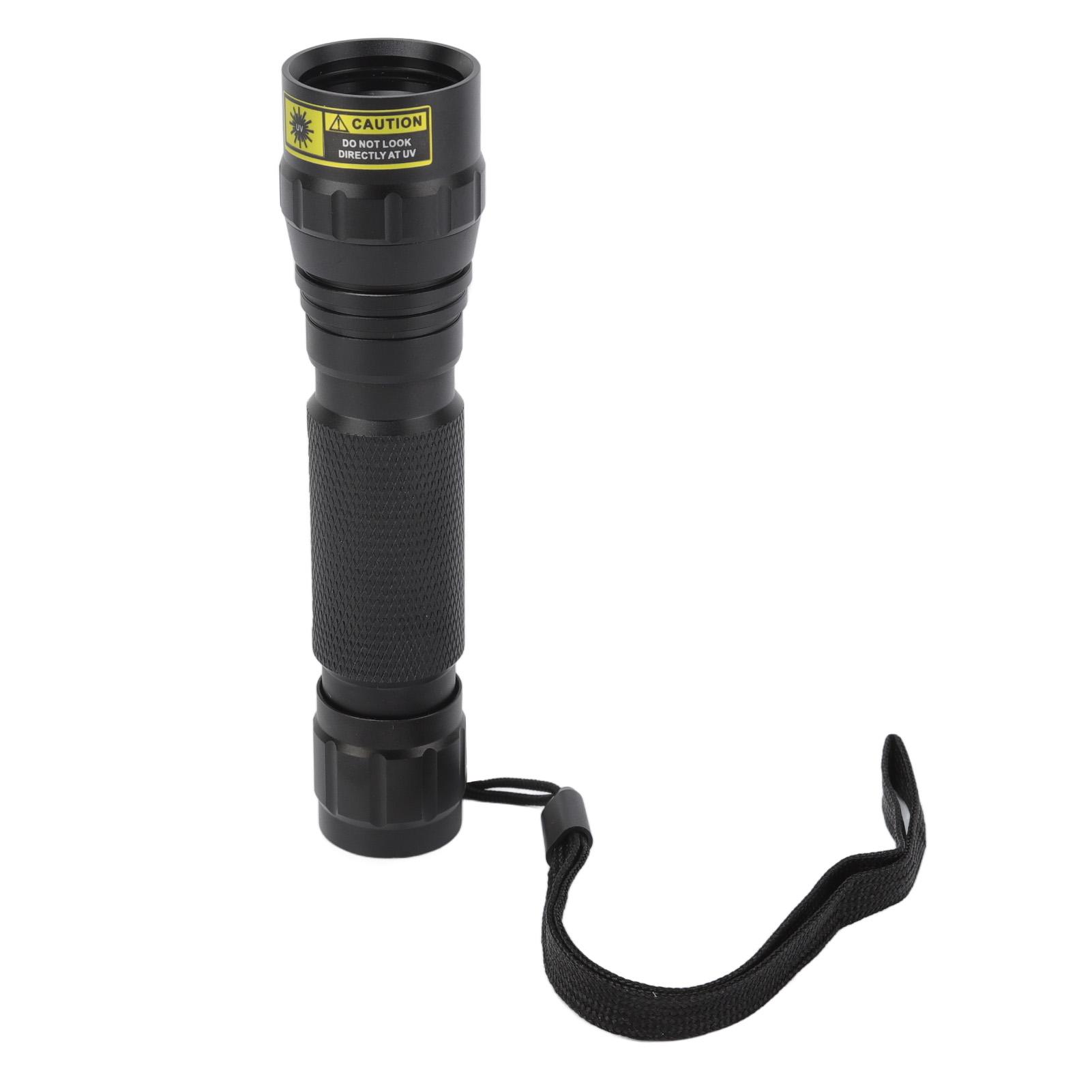 

UV Flashlight Professional High Brightness 365nm UV LED Mini Flashlight for Pet Urine Detector Resin Curing