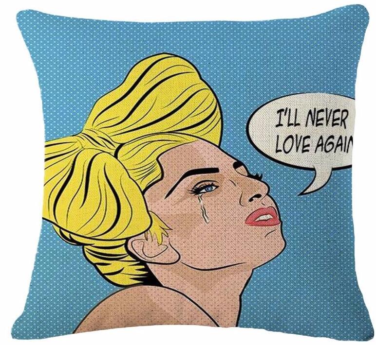 Pillows Cover Fashion Cushion Cover Linen Pillow Case Home Decoration Car Sofa Decorative Pillowcase 45X45Cm