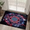 Bayern Munich Design Crystal Velvet Carpet Cozy Non?Slip Printed Rug For Bedroom Living Room Entrance