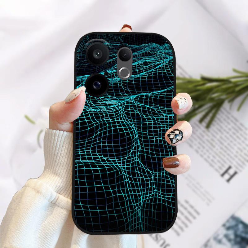 Case For Vivo X200 FE Phone Cover Stylish Painting Soft TPU Silicone Case For VIVO S30 Pro Mini Shockproof Bumper Funda X200FE