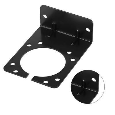 Trailer Socket Mounting Black Metal Bracket Holder for 7 Pin   Towing Trailer Socket, Sy Installation, Construction, , Securely Mounts   7 P