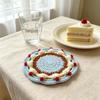 Handmade Insulation Mat Knitted Coffee Cup Mat Creative Placemat  Coffee Table