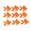 10pcs Lifelike Realistic Goldfish Simulation Moving Goldfish Artificial Fish   Aquarium