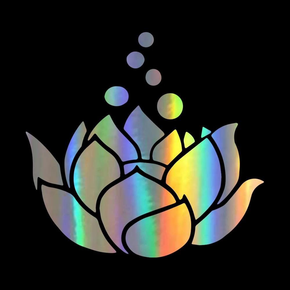 Bumper Sticker Beautiful Flowers Series Rose Lotus Flower Vinyl for Car Body Window Car Stickers and Decals Car Styling,20*20cm