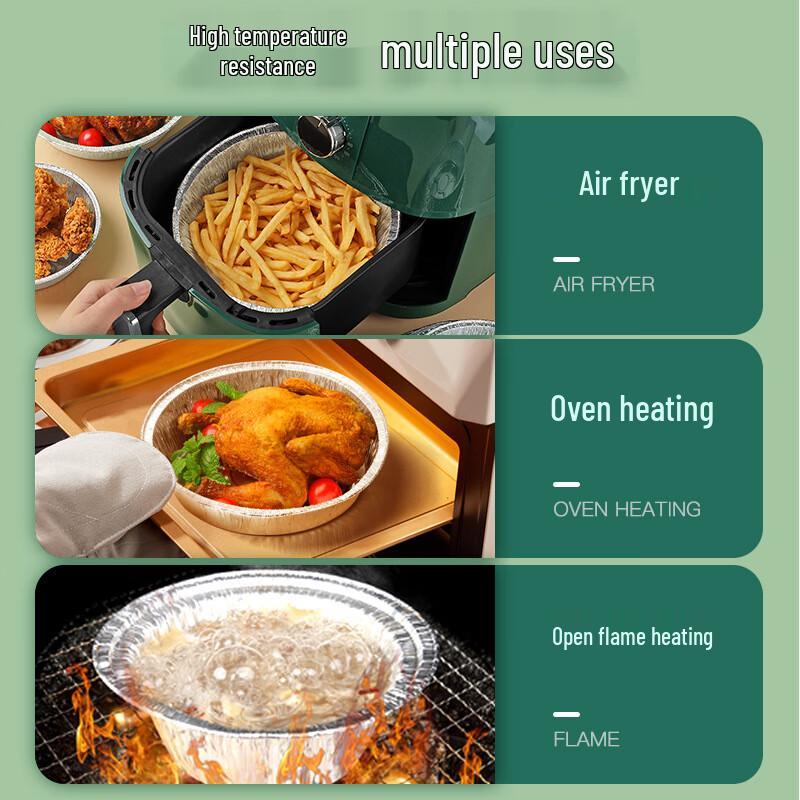 Disposable Round Aluminum Foil Baking Pans