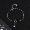 S925 Silver Bracelet for Women Korean Style Small Fresh Cute Cat Bell Bracelet Forest Animal Cat