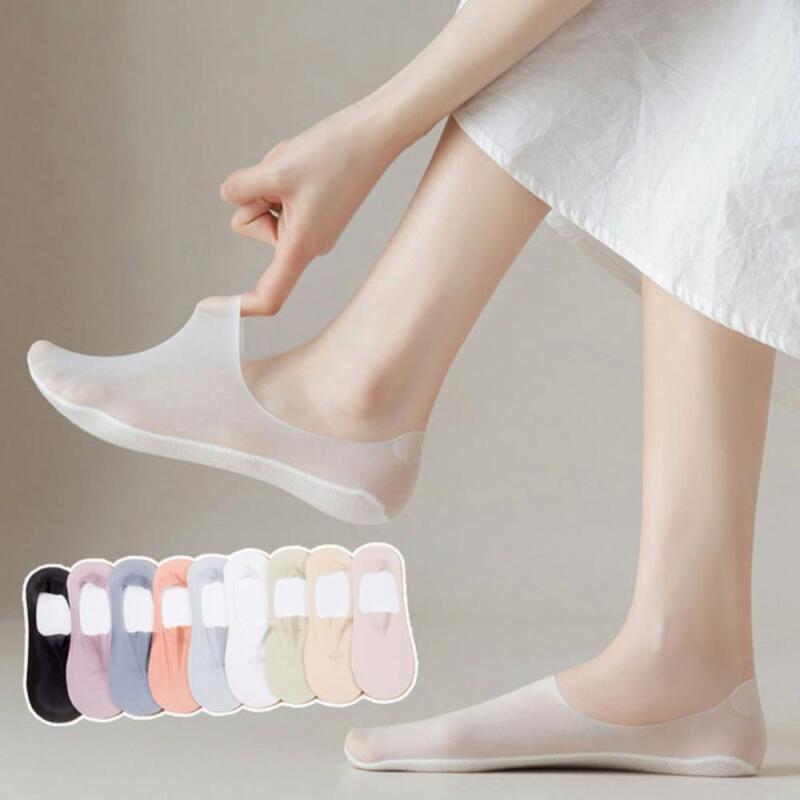 

Fishnet socks, summer translucent thin fabric stockings Skin