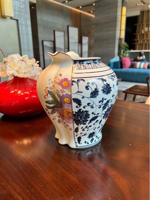 Retro French Peony Decorative Floral Ornament for Home and Dining Table