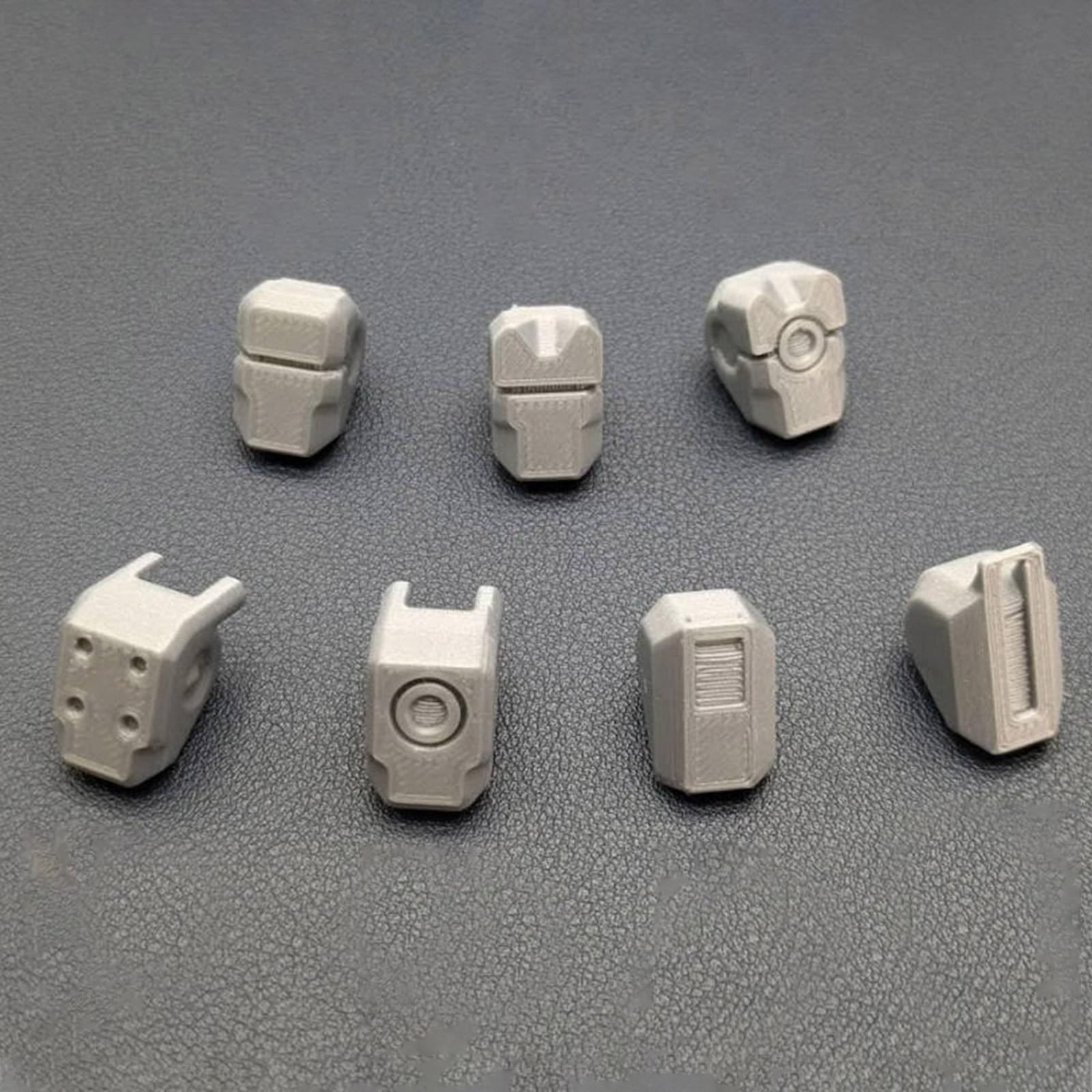 7 подвижных кукольных голов — фото 2