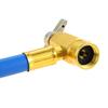 R134A Refrigerant Charging Hose with Measuring Gauge Car Refrigerant Charging Pipe Refrigerant Gas Refill for Car Automobile