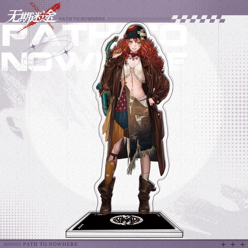 Fans Gift Charm Game Anime Path to Nowhere HD Figures Zoya Hamel Demolia Acrylic Stand Series Desk Decor Collection About 15cm