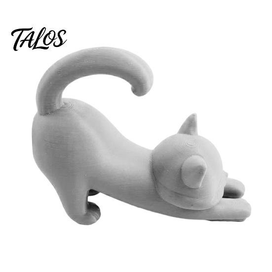 Cat Shaped Thermometer Holder 3D Printed Veterinary Holder, Dog Digital Stand, Electronic Pet for Desk Decoration Stand
