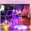 Lumini String LED Adorabile cu Astronaut pentru Camera Copiilor Decorație Rachetă Cosmică Opțiuni Alb Cald și Colorate