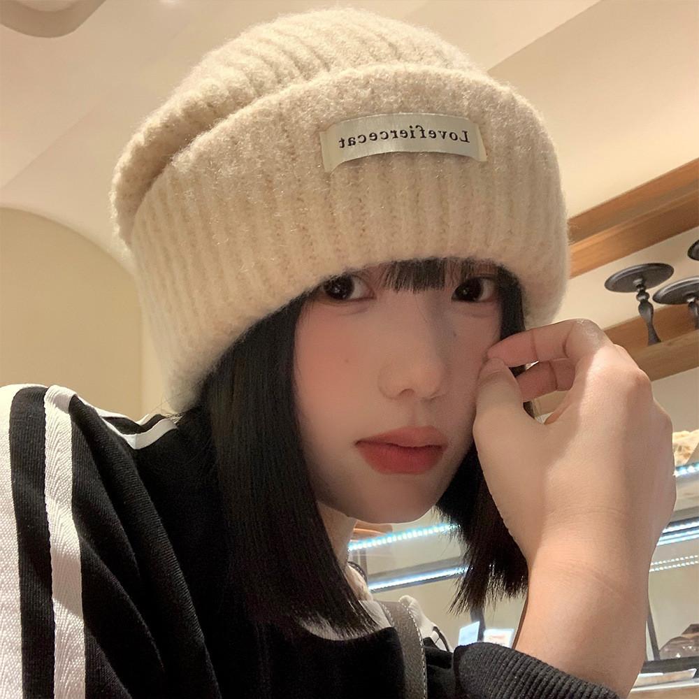 Cozy And Stylish Japanese Knit Slouchy Beanie Hat For Autumn And Winter Wear