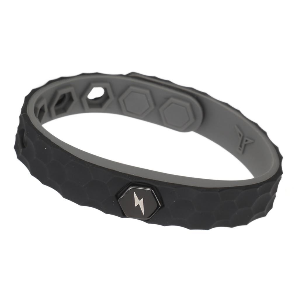 Negative Ions Bracelet Prevent Static Balance Energy Waterproof Lightweight Silicone Sports Wrist Strap for Running Cycling