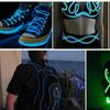 Colorful 2M LED Neon Glow Flexible Waterproof EL Wire Light String Croppable Ambient Light Outdoor Indoor Decor