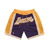 Mitchell & Ness NBA Just Don Shorts Los Angeles Lakers Auswärts 1996 SHORNG18321-LALPURP396