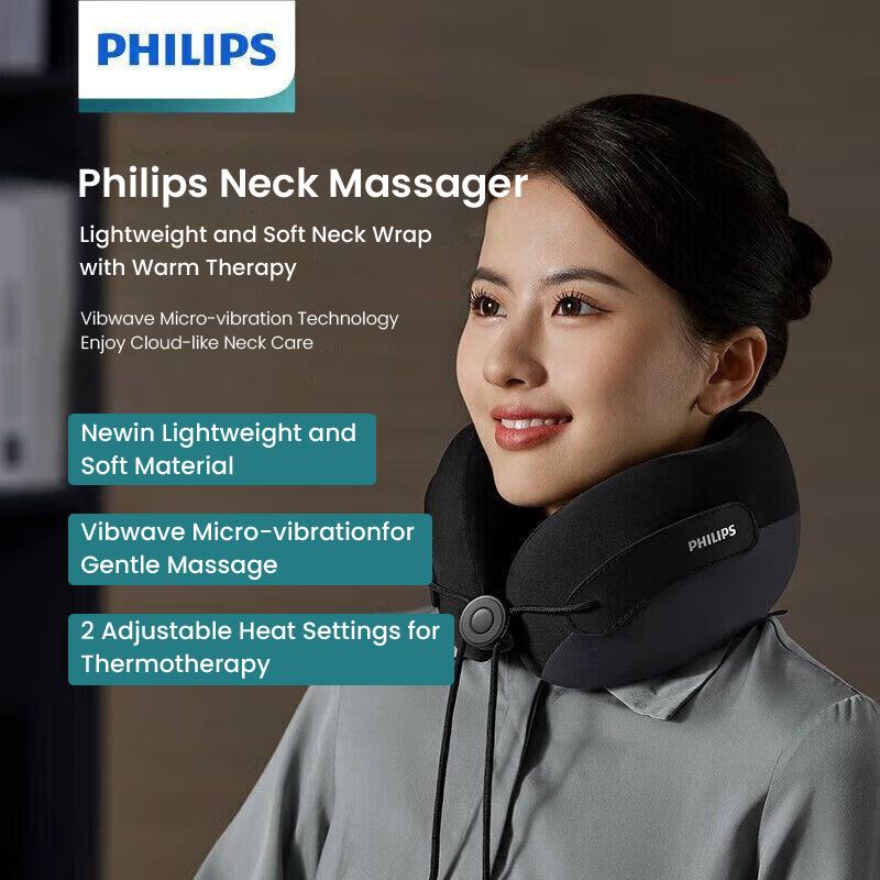 Philips Neck Massager PPM3106N Individuals with implanted medical electronic devices such as pacemakers