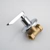 1Pcs Copper Bathtub Faucet Valve 1/2'' 3/4'' Bathroom Shower Cold Water Tap Valve Single Handle Concealed Angle Valve Accessory