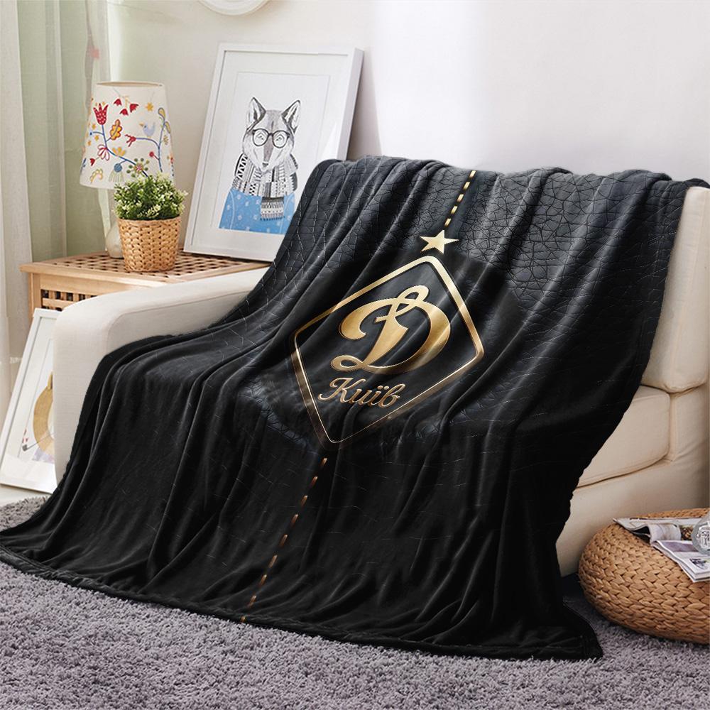 Dynamo Kyiv Flannel Blanket, High Quality Comfortable for All Seasons, Home Decor, Warmth and Comfort