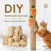 Hemp Rope Pet Cat Scratch Board for Boredom, Wear-resistant Woven Cat Climbing Frame Material, Cat Toys for Cats