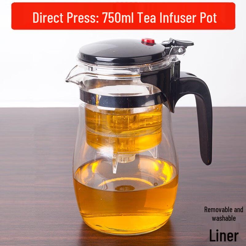 ZISIZ Kaili Heat-Resistant Glass Tea Pot