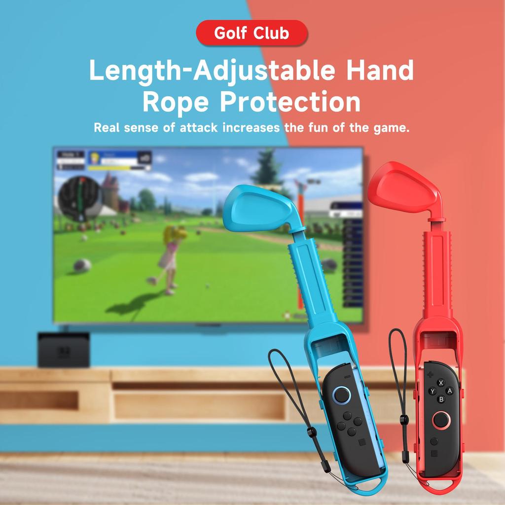 Switch 2 Sports Game Controller Set: Fencing, Tennis Racket & Racing Wheel