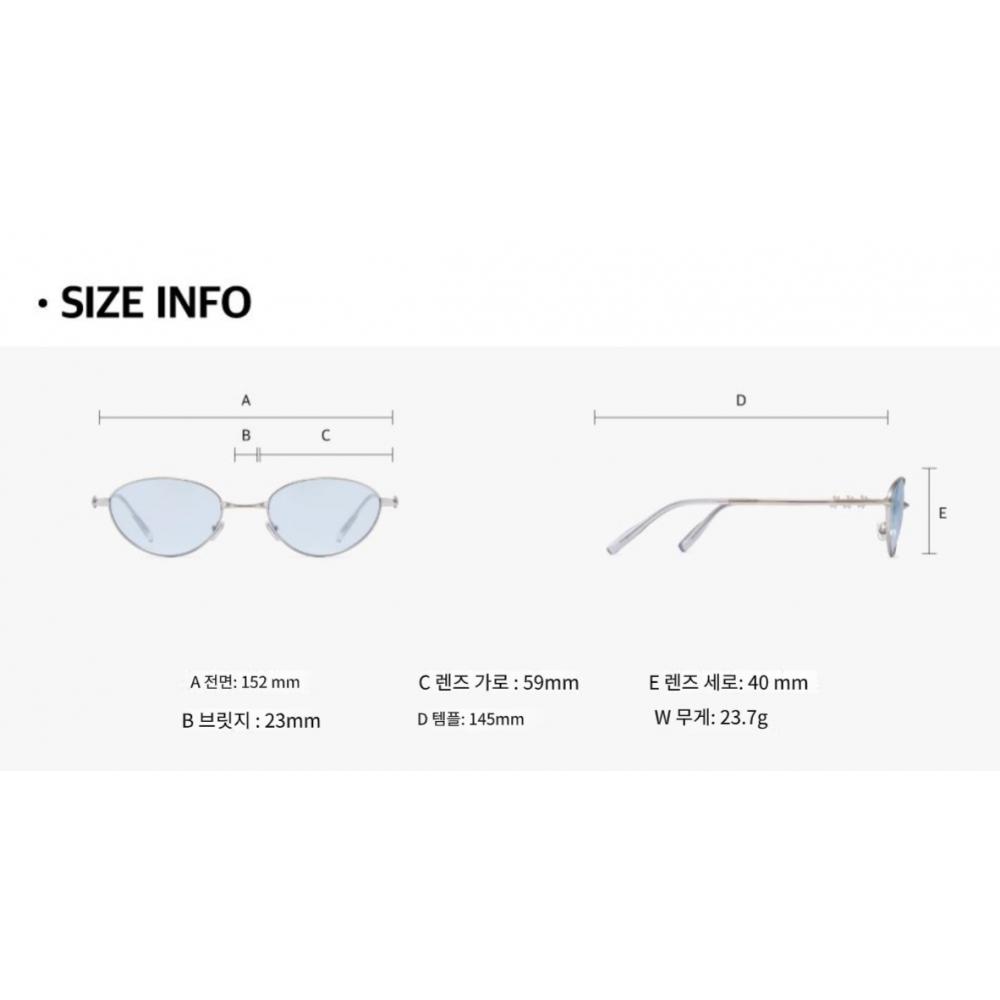 Reclow Stainless Epoca F Folder Sunglasses Blue