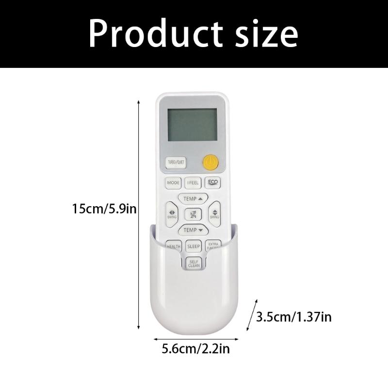 Universal Air Conditioner Remote Control Replacement For 0010406609E Units with Holder Stand Easy to Replace