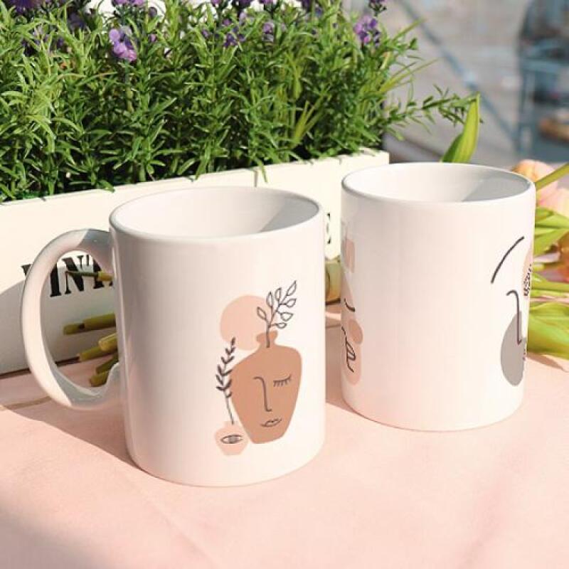 eh183-Design Mug 2p-Modern Face