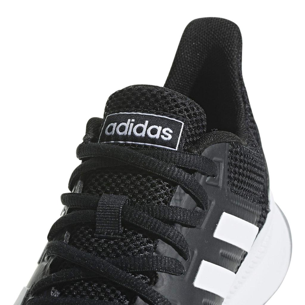 Adidas FALCONRUN W Core Three Size 22cm (DBG98) Women's Sneakers, Black/Footwear White/Grey (F36218),