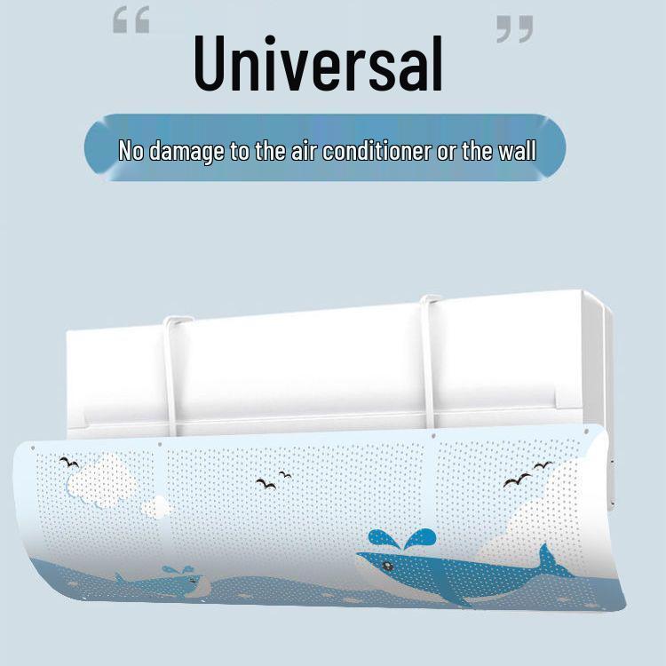 

Universal Air Conditioner Deflector & Shade Curtain Anti-direct blow, no condensation