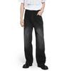 VOGUO RELAY Unisex Retro Washed Distressed Straight-Leg Jeans