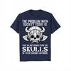 Viking Problem Society Today Skull Funny Norse Mythology Men T-Shirt