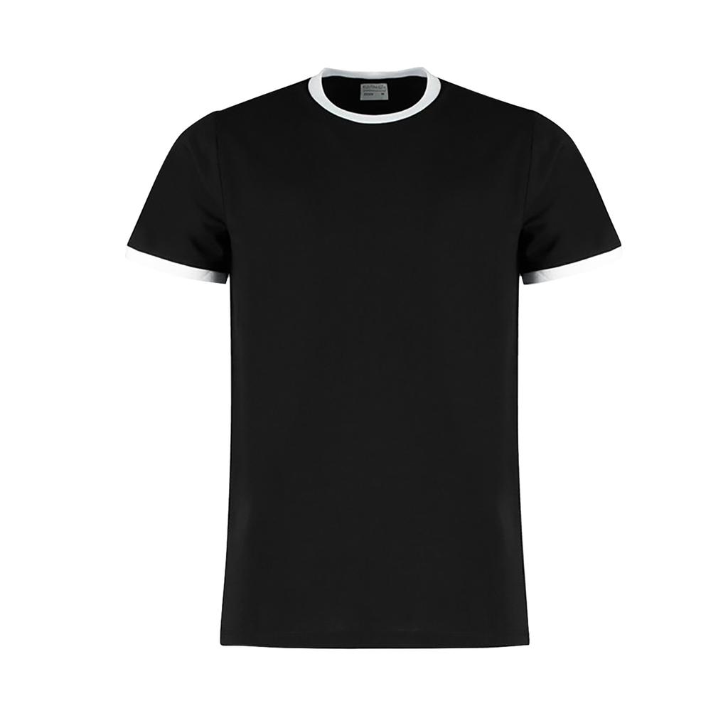 Kustom Kit Mens Fashion Fit Ringer T-Shirt