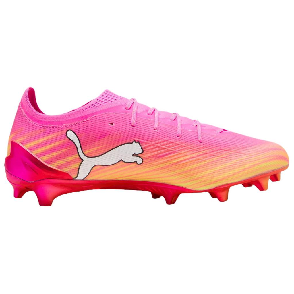 Puma Ultra 6 Ultimate FG Poison Pink Men Cleats White Sun-Stream Bright-Aqua 108699-05