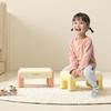 Ergonomic Toilet Footstool Waterproof Children's Small Stool Sturdy Shoe Changing Stool  Household